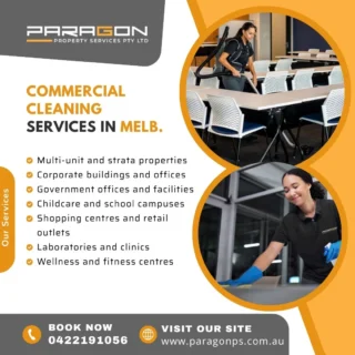 🧼 A cleaner, healthier space starts here.
Paragon Property Services delivers expert commercial cleaning in Melbourne, tailored to your business needs.

From corporate offices to retail outlets - we have got you covered.

📞 Call us today: 0422191056
🔗 Learn more: https://paragonps.com.au/commercial-cleaning-melbourne/

#CommercialCleaningMelbourne #ProfessionalCleaning #WorkplaceCleanliness #ParagonPropertyServices #OfficeCleaning #FacilityMaintenance  #CommercialCleaners #commercialcleaning #cleaningservice #commercialcleaning